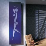 Luxusní designový radiátor Danseuse z Olycale kamene - v interiéru