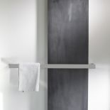 Luxusní designový radiátor Unis Patine Brut z Olycale kamene - v interieru