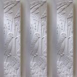 Luxusní designový radiátor Art Nouveau z Olycale kamene